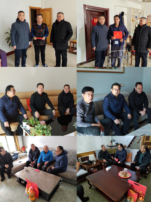 春節(jié)將至，宏河集團黨委走訪慰問老干部、困難黨員職工2